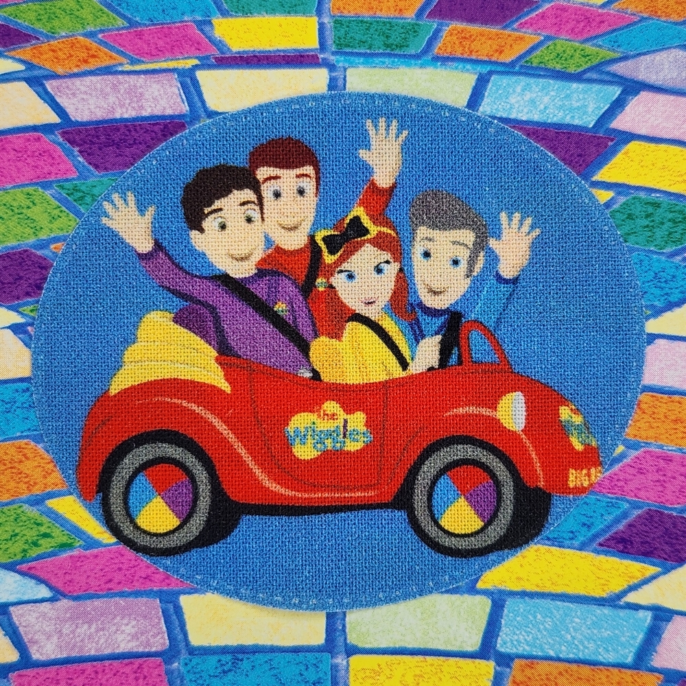 The Wiggles Big Red Car Patch Kids Tv Show Iron On